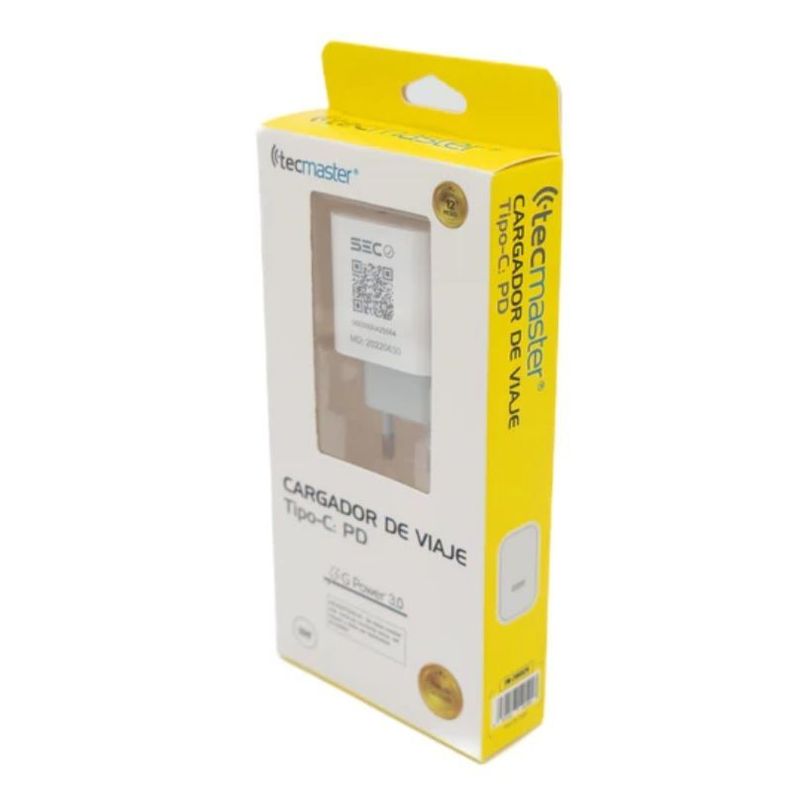 Cargador Inteligente Tipo C carga Rapida 20W QC 3.0-2