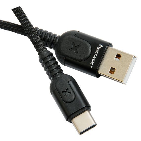 CABLE DE DATOS USB CICLO RGB EN FORMA DE U a CONECTOR TIPO-C-1