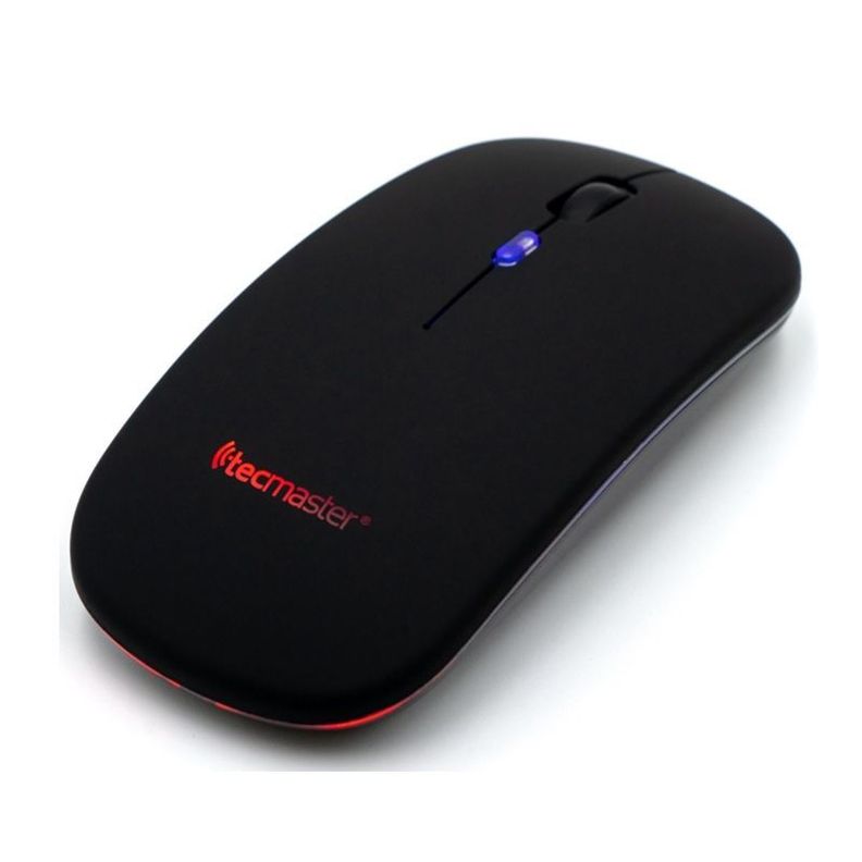 Mouse Dual Recargable Inalámbrico Bluetooth Tecmaster-0