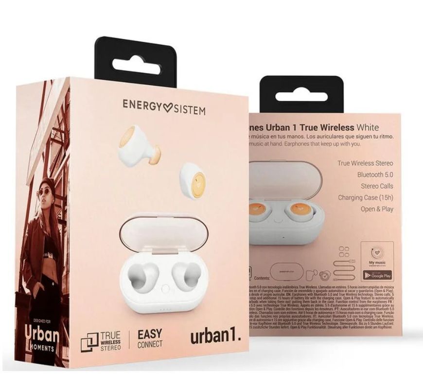 Audífonos Inalámbrico Bluetooth Earphones True Energy Sistem-1