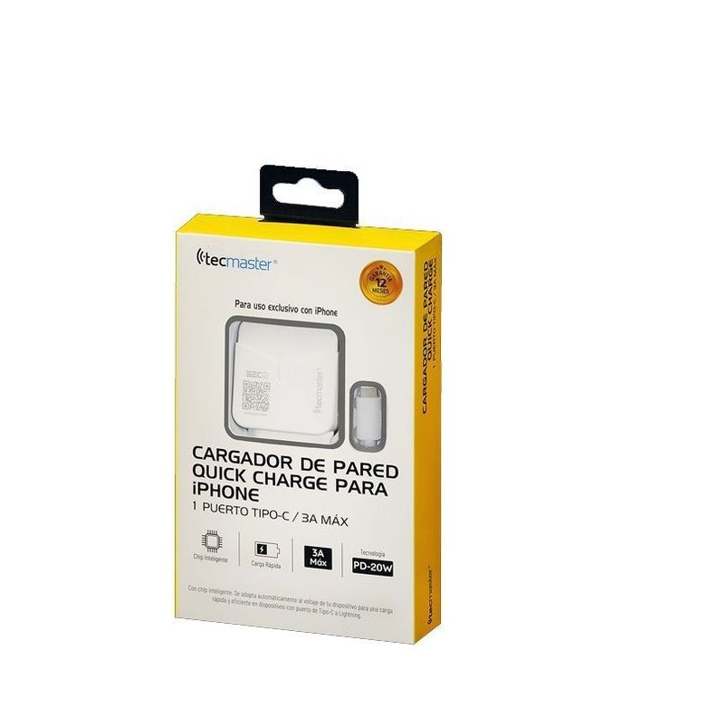Cargador Para iPhone y Cable De Carga Tipo-c A Lightning-2