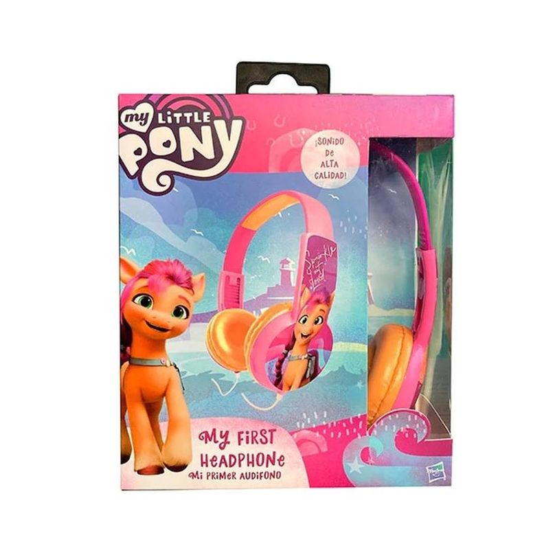 Audífono para Niña Rosado Alámbrico My Little Pony-1