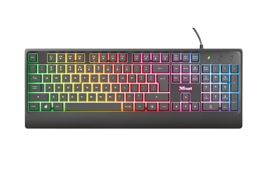 Teclado Gamer Ziva Rainbow Led Iluminado-0