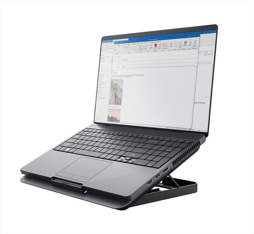 Base Ventilador Notebook Tablet Cooler Mesa Enfriador Ajustable-2