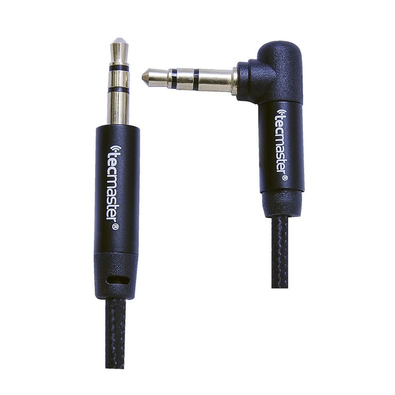 CABLE AUXILIAR AUDIO 3 METROS EN 90° NEGRO-0