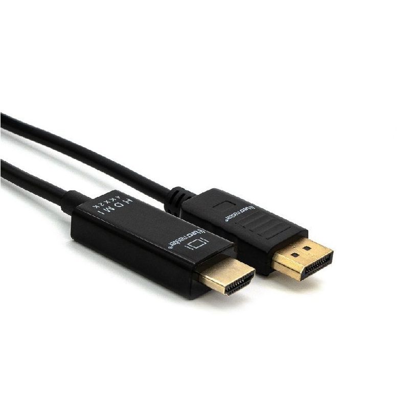 Cable Displayport A Hdmi 1.8 Metros Display Port 4k Tecmaster-0