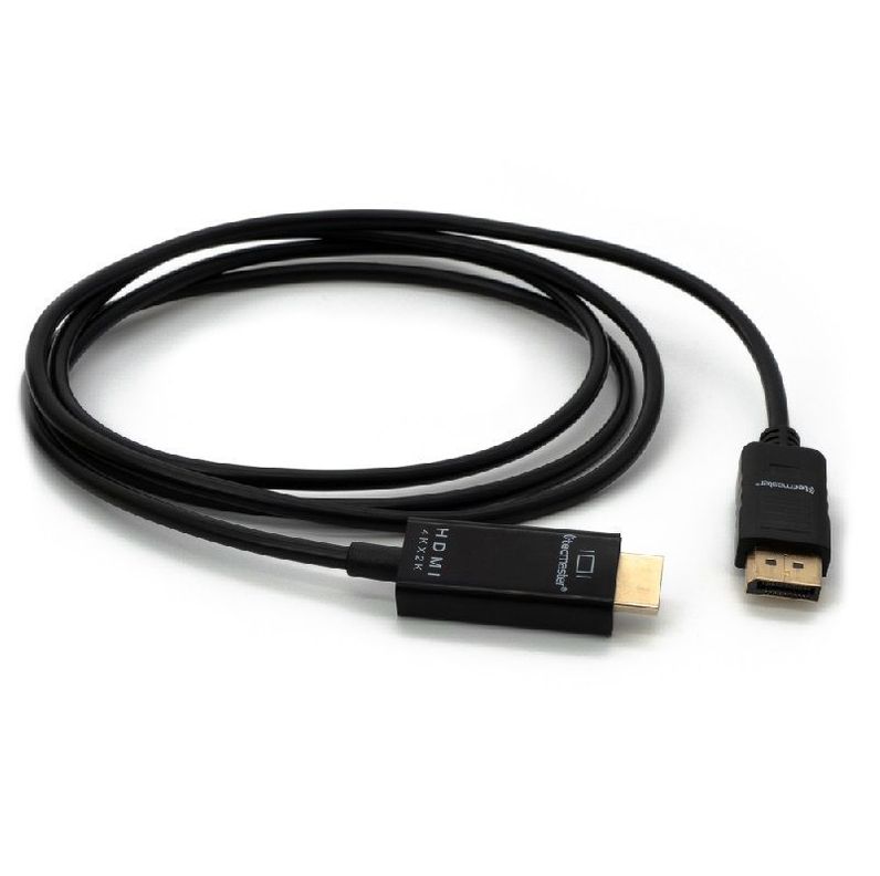 Cable Displayport A Hdmi 1.8 Metros Display Port 4k Tecmaster-1