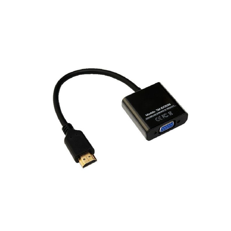 Cable Adaptador Conversor Hdmi Macho A Vga Hembra -2