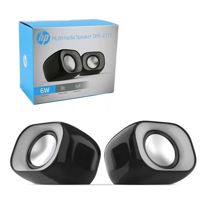 Parlante Multimedia Hp Para Pc Notebook Usb35mm Color Negro-3