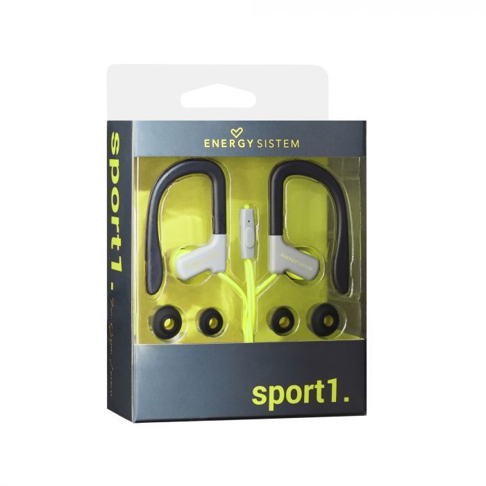 Audífonos deportivos Energy Earphones Sport 1 Amarillo-3