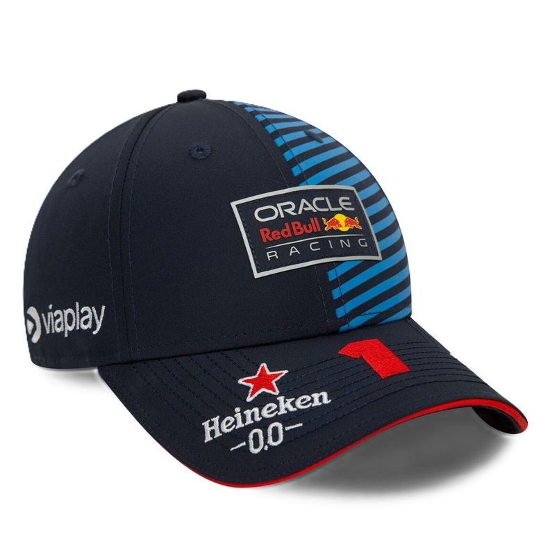 Gorro Jockey Formula 1 Redbull #1 Max Verstappen Oficial 2024-0
