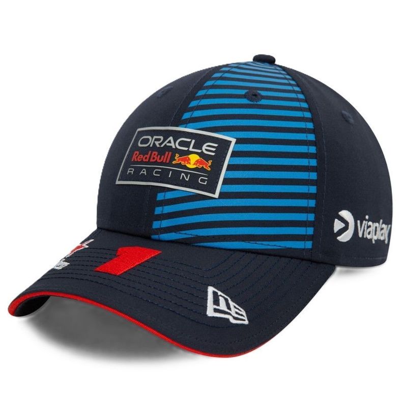 Gorro Jockey Formula 1 Redbull #1 Max Verstappen Oficial 2024-1