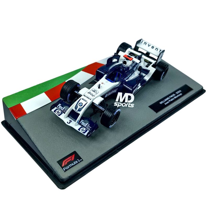 Auto Formula 1 Williams FW26 2004 JP Montoya Acrilico 1:43-0