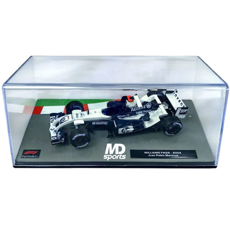 Auto Formula 1 Williams FW26 2004 JP Montoya Acrilico 1:43-2