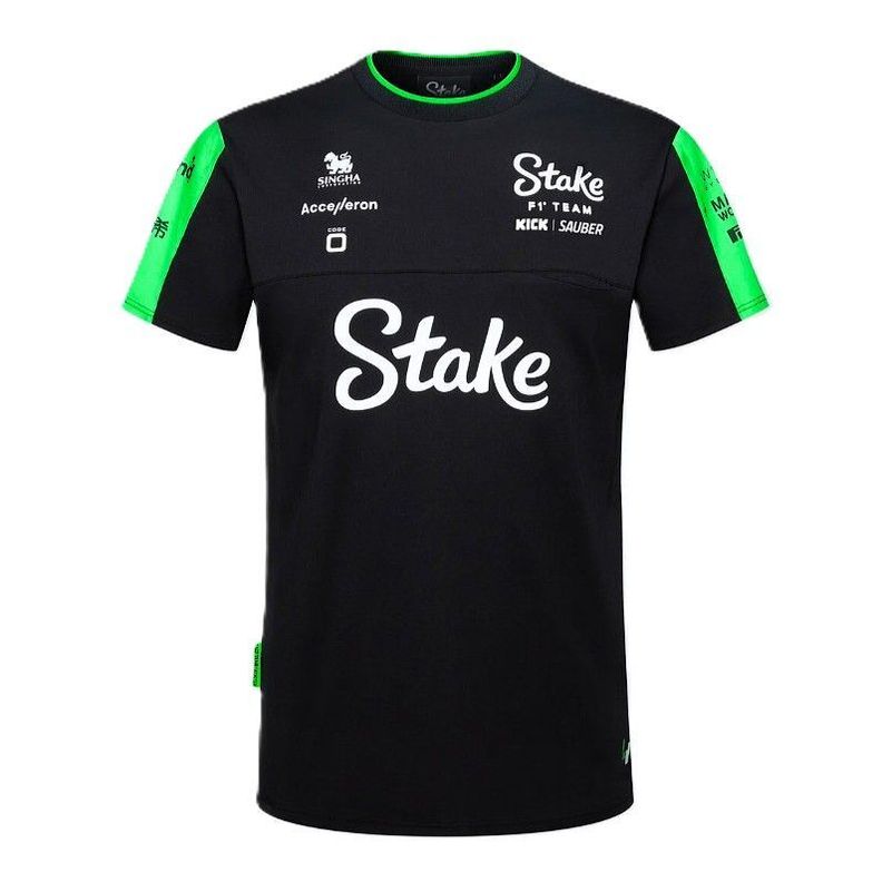 Polera CODE Oficial Team Stake Kick Sauber 2024 M