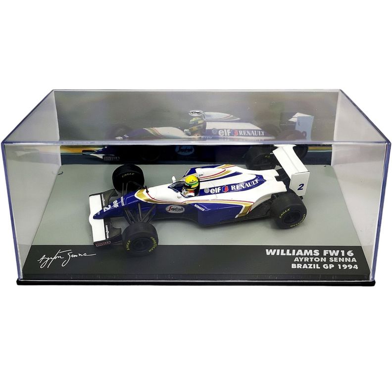 Auto Formula 1 Williams Fw16 1994 #2 Ayrton Senna Ixo 1:43-1
