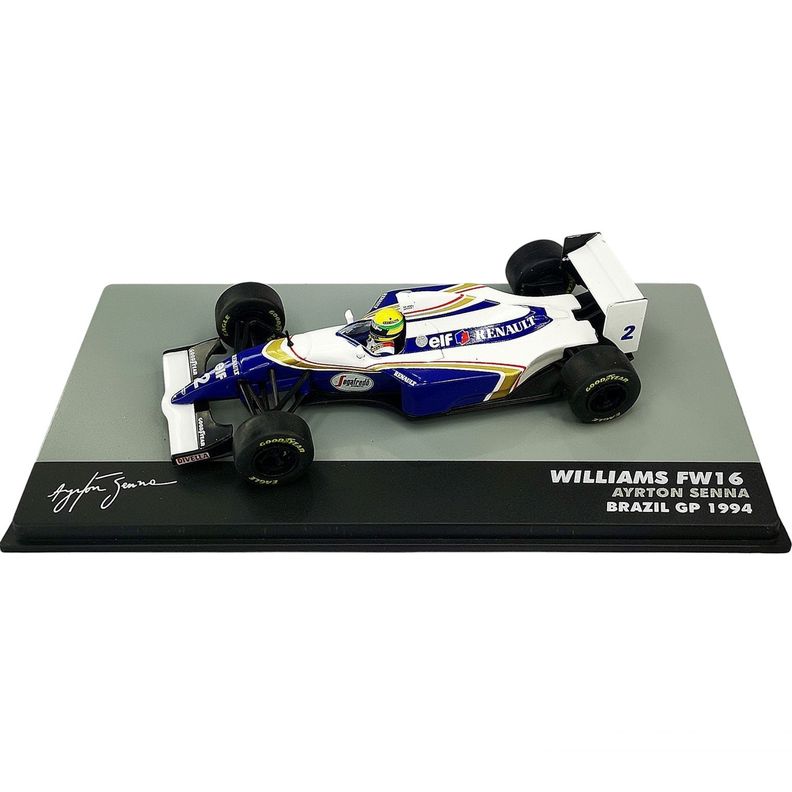 Auto Formula 1 Williams Fw16 1994 #2 Ayrton Senna Ixo 1:43-2
