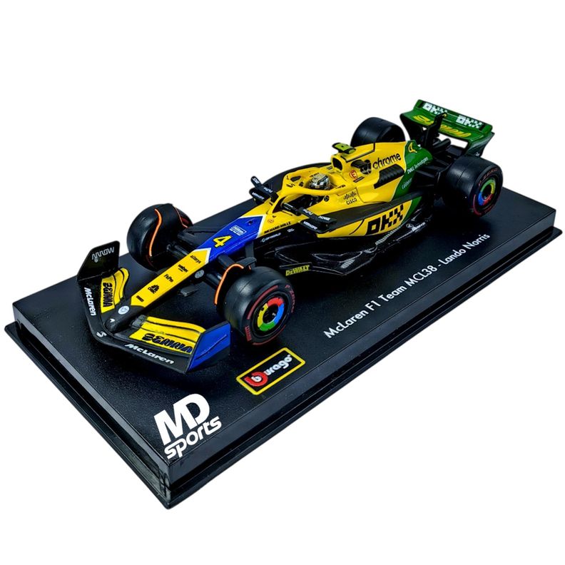 Auto F1 Mclaren MCL38 2024 Senna #4 Norris Caja Acrilico 1:43-2