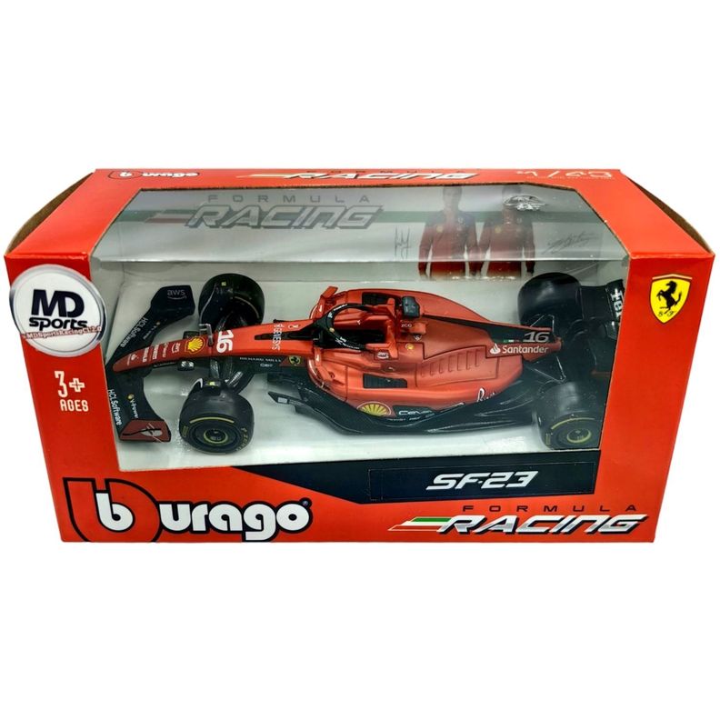 Auto F1 Ferrari SF-23 2023 #16 Charles Leclerc Caja Normal 1:43-1