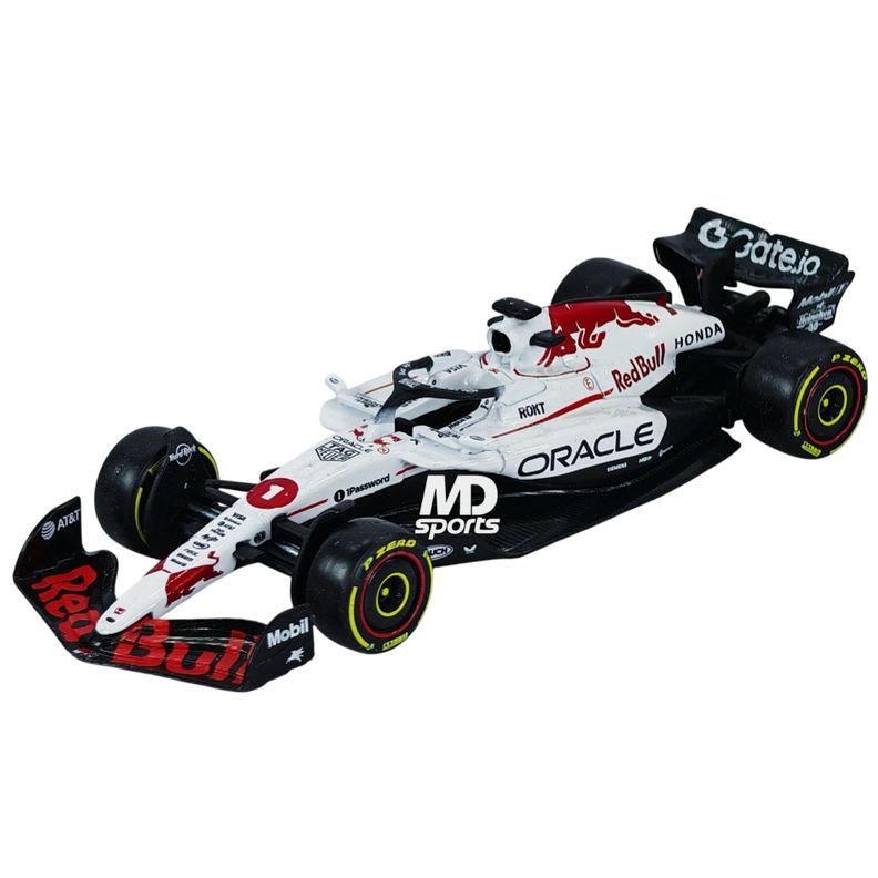 HTLNUZD Nouveau modèle de voiture de course japonaise GP F1 1/18 RB21#22, véhicule Yuki Tsunoda moulé sous pression, modèle de voiture de collection statique adulte