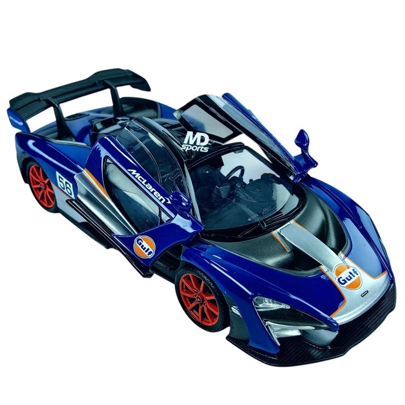 Auto Deportivo Mclaren Senna Gulf Design MotorMax 1.24-2