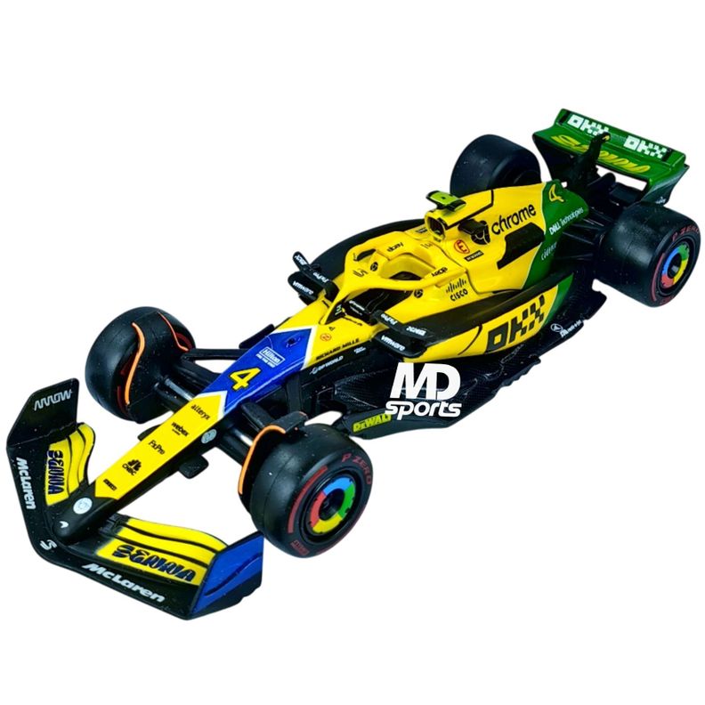 Auto F1 Mclaren Mcl38 Senna Livery 2024 #4 Norris Esc 1:43-2