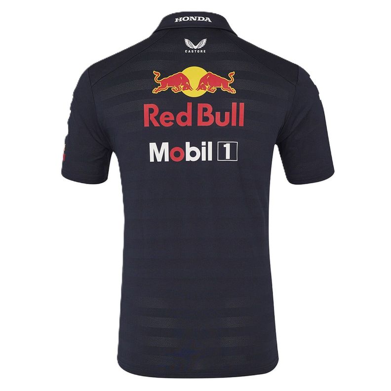 Polera Polo CASTORE Oficial Oracle RedBull Racing Team Set Up 2025-1