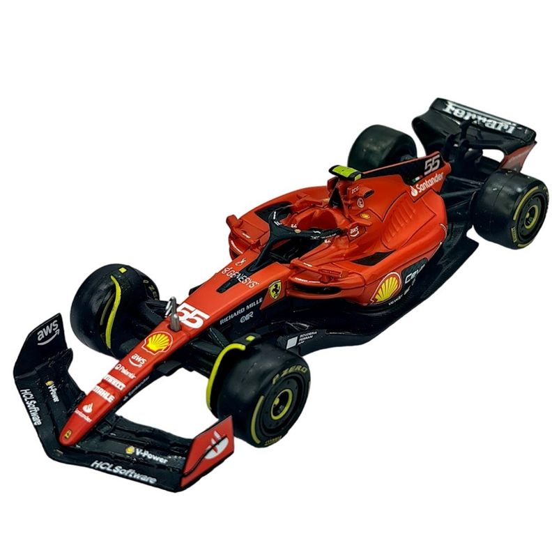 Auto F1 Ferrari SF-23 2023 #55 Carlos Sainz Caja Normal 1:43-4