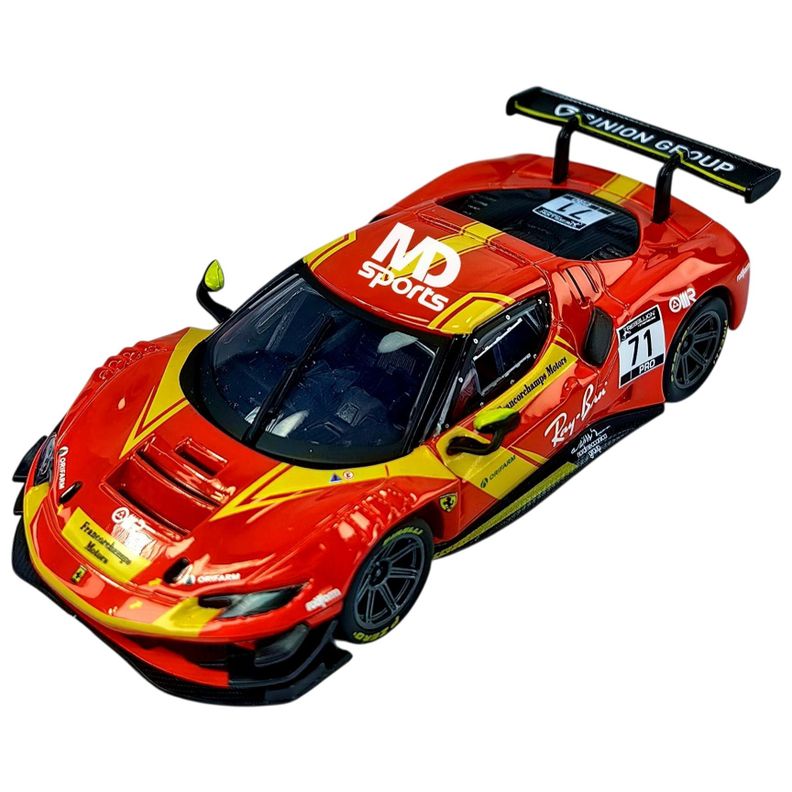 Auto Ferrari 296 GT3 WEC 24H LeMans 2023 Caja Normal 1:43-2