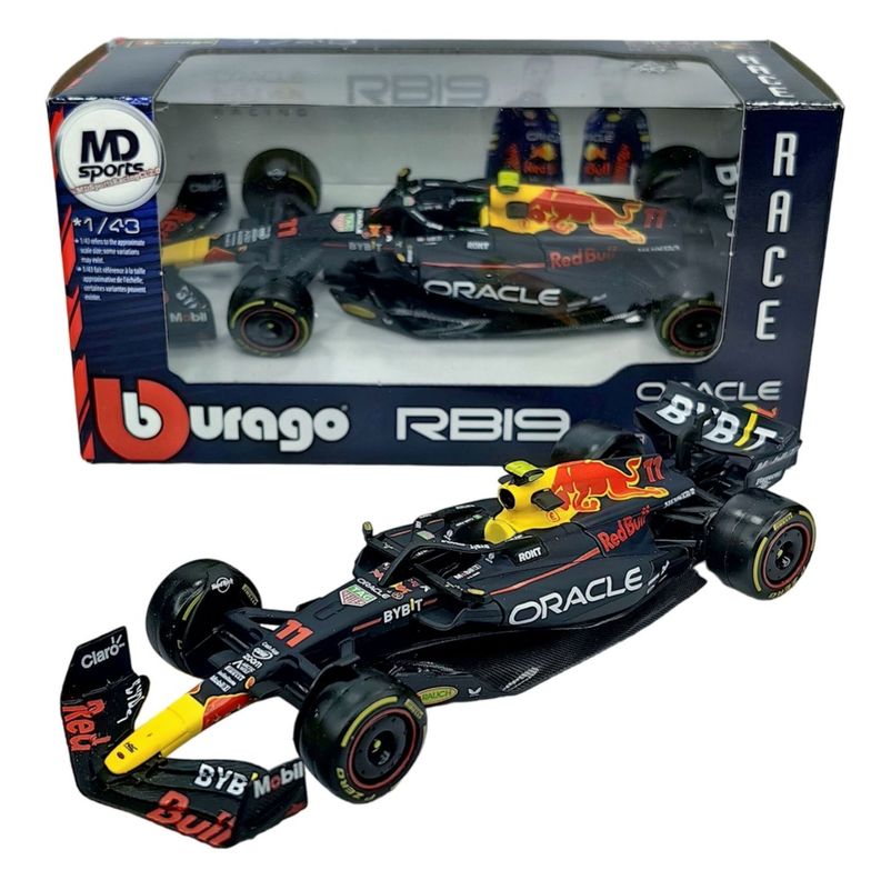 Auto F1 RedBull RB19 2023 #11 Checo Perez Caja Normal 1:43-0