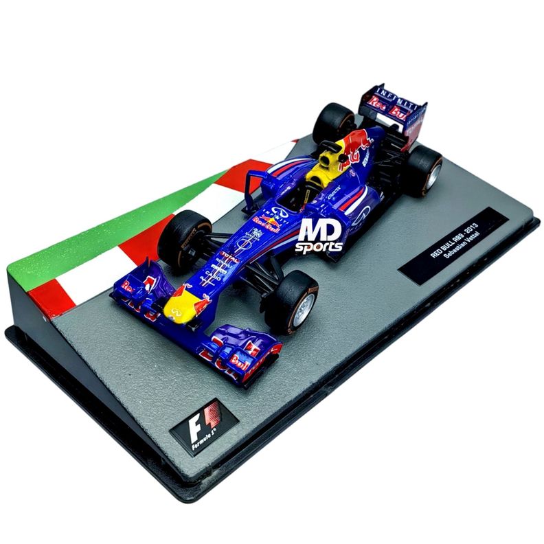 Auto Formula 1 Redbull Rb9 2013 #1 Vettel Caja Acrilica 1:43-0