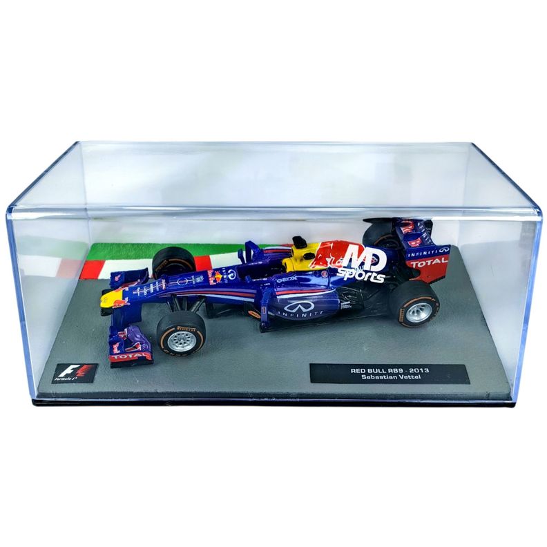 Auto Formula 1 Redbull Rb9 2013 #1 Vettel Caja Acrilica 1:43-2