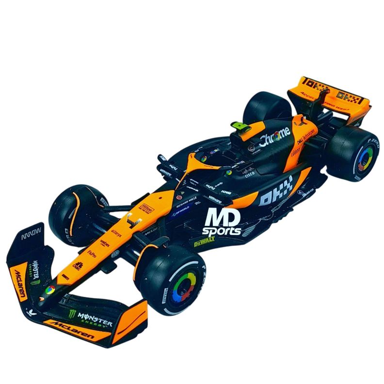 Auto F1 Mclaren Mcl38 GP Miami 2024 #4 Lando Norris Caja Norm 1:43-2