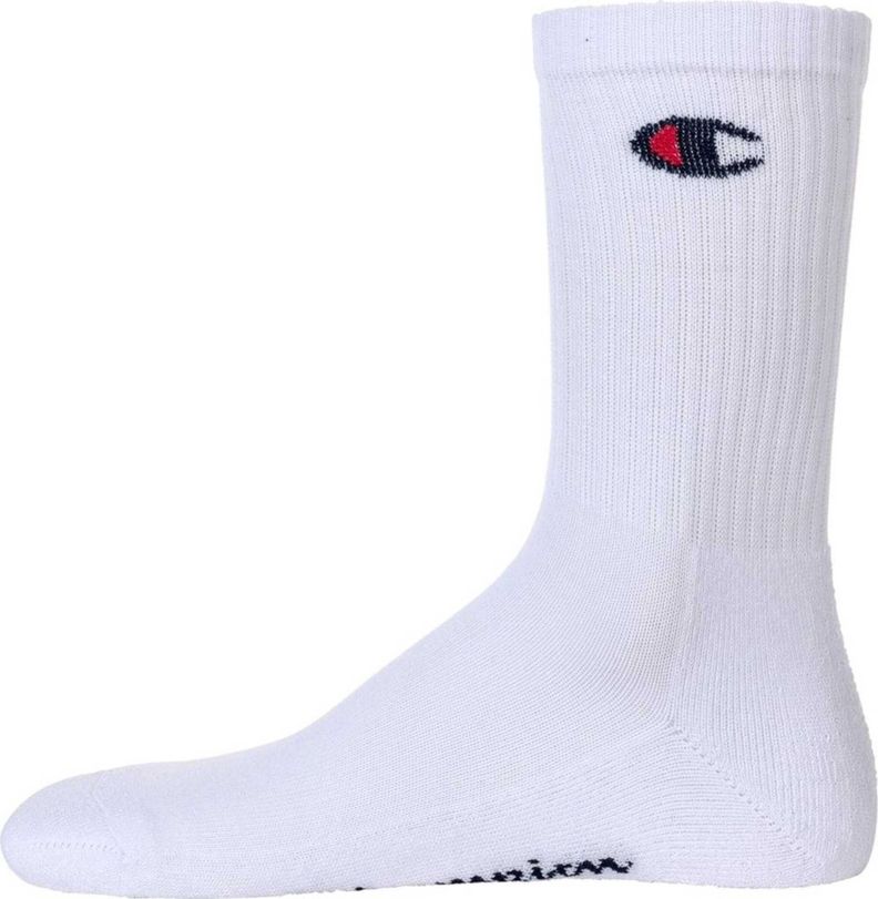 Calcetines Medias Champion 3 Pares Crew 3p Wht