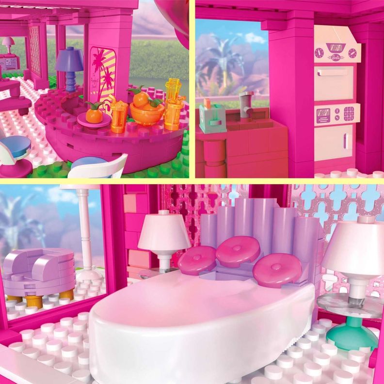 Mega Barbie Dream House Casa de Los Sueños Set de Construccion de la Pelicula-2