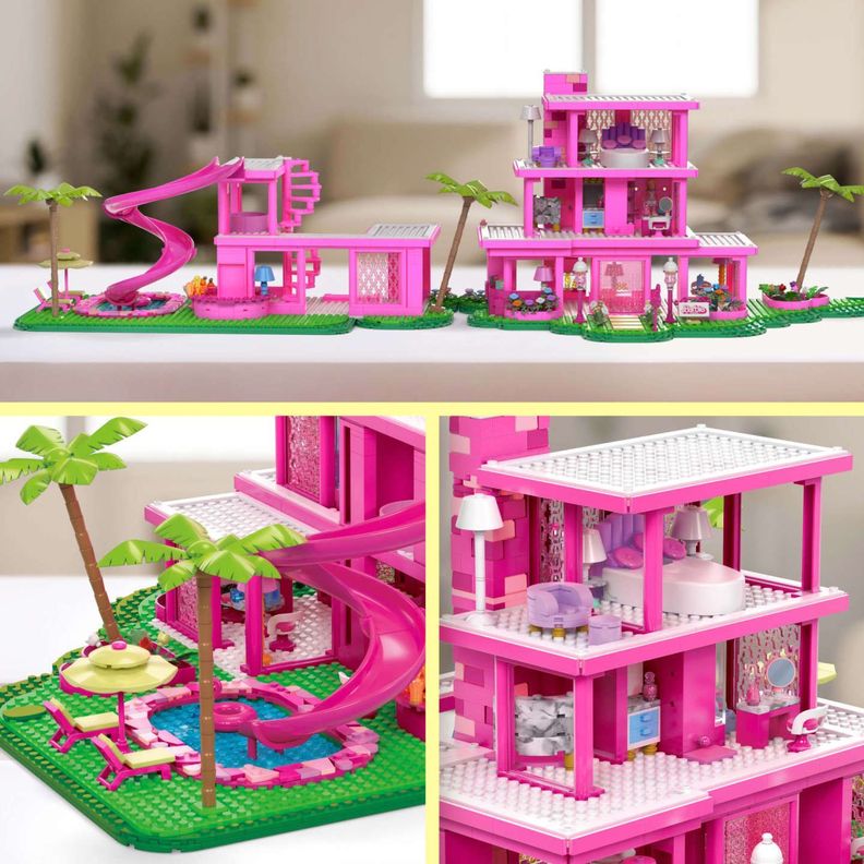Mega Barbie Dream House Casa de Los Sueños Set de Construccion de la Pelicula-3