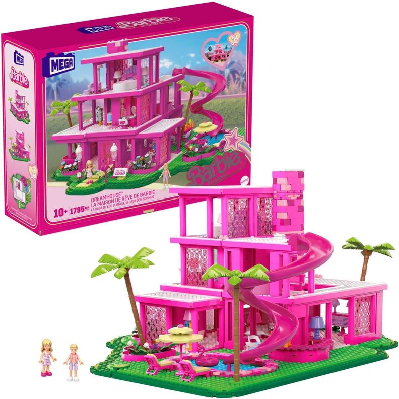 Mega Barbie Dream House Casa de Los Sueños Set de Construccion de la Pelicula-5