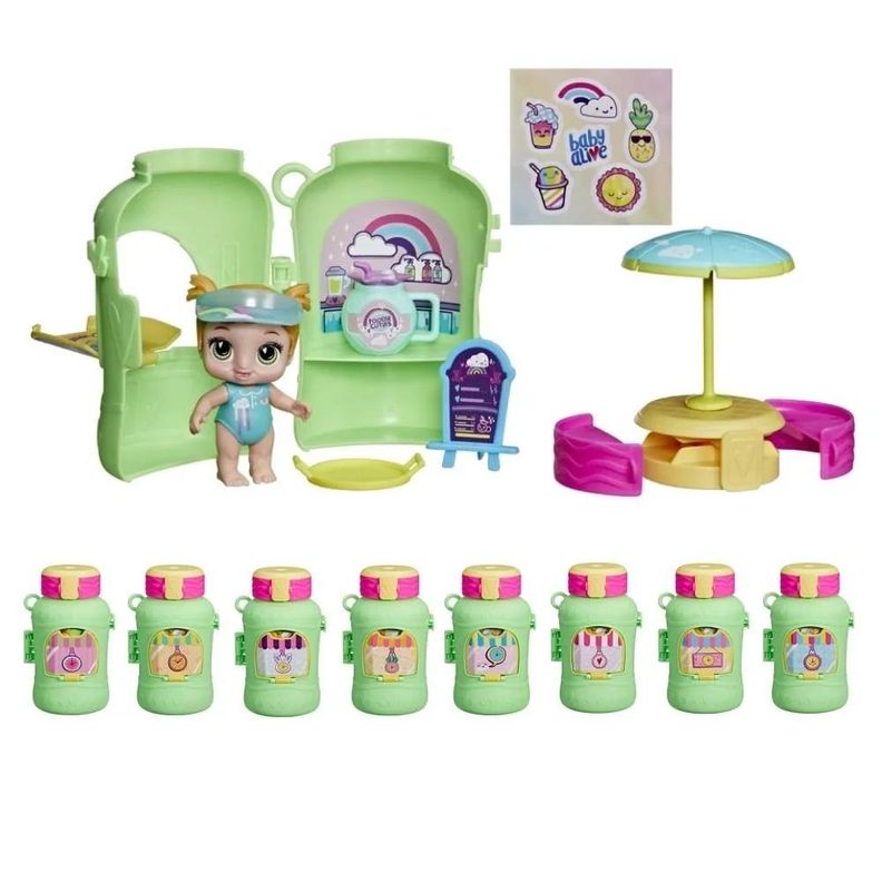 MUÑECA BABY ALIVE FOODIE CUTIES BIBERON SORPRESA-2