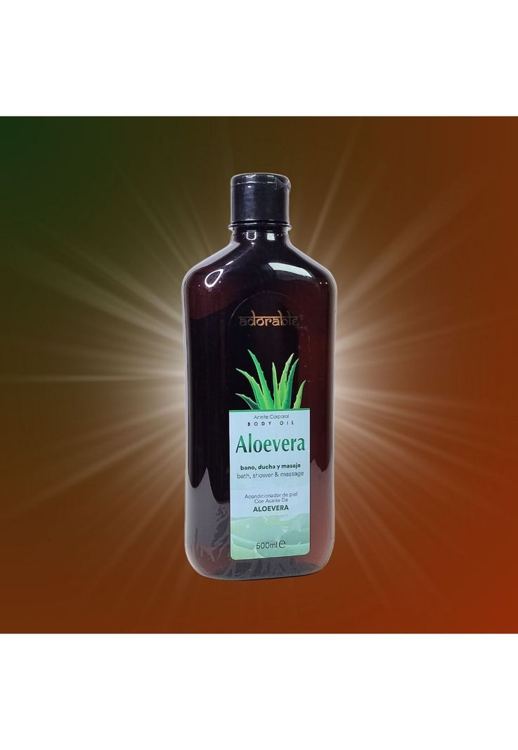Adorable Aceite Corporal Aloe Vera 500 ml-1
