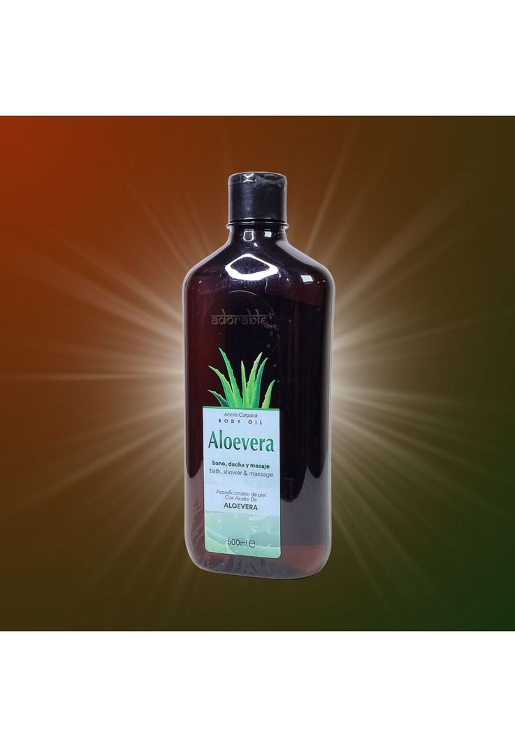 Adorable Aceite Corporal Aloe Vera 500 ml-2
