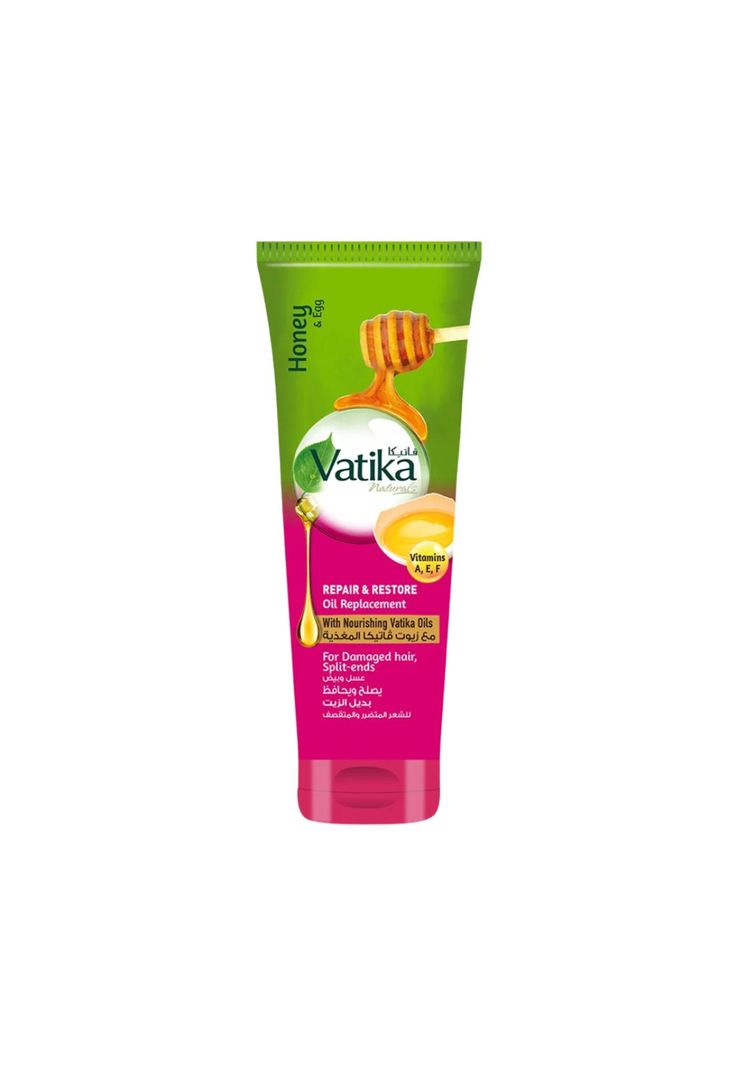 Vatika Mascarilla Capilar Oil Rep. Miel y Huevo 200 ml-0