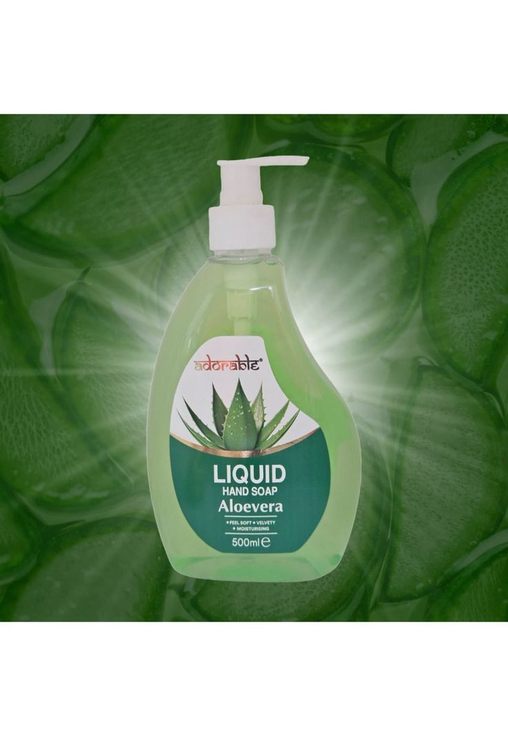 Adorable Jabon Liquido Para Manos Aloe Vera 500 ml-2