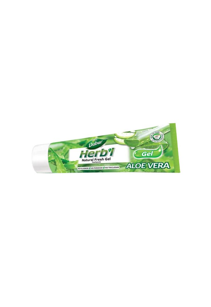 Pasta Dental Herb'l Aloe Vera Gel + Cepillo de Dientes 150gr-1