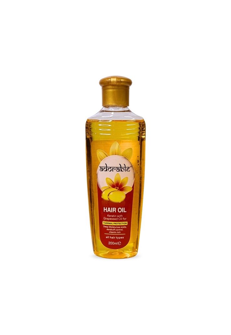 Adorable Aceite Capilar Keratina & Prot. Térmica 200 ml-0
