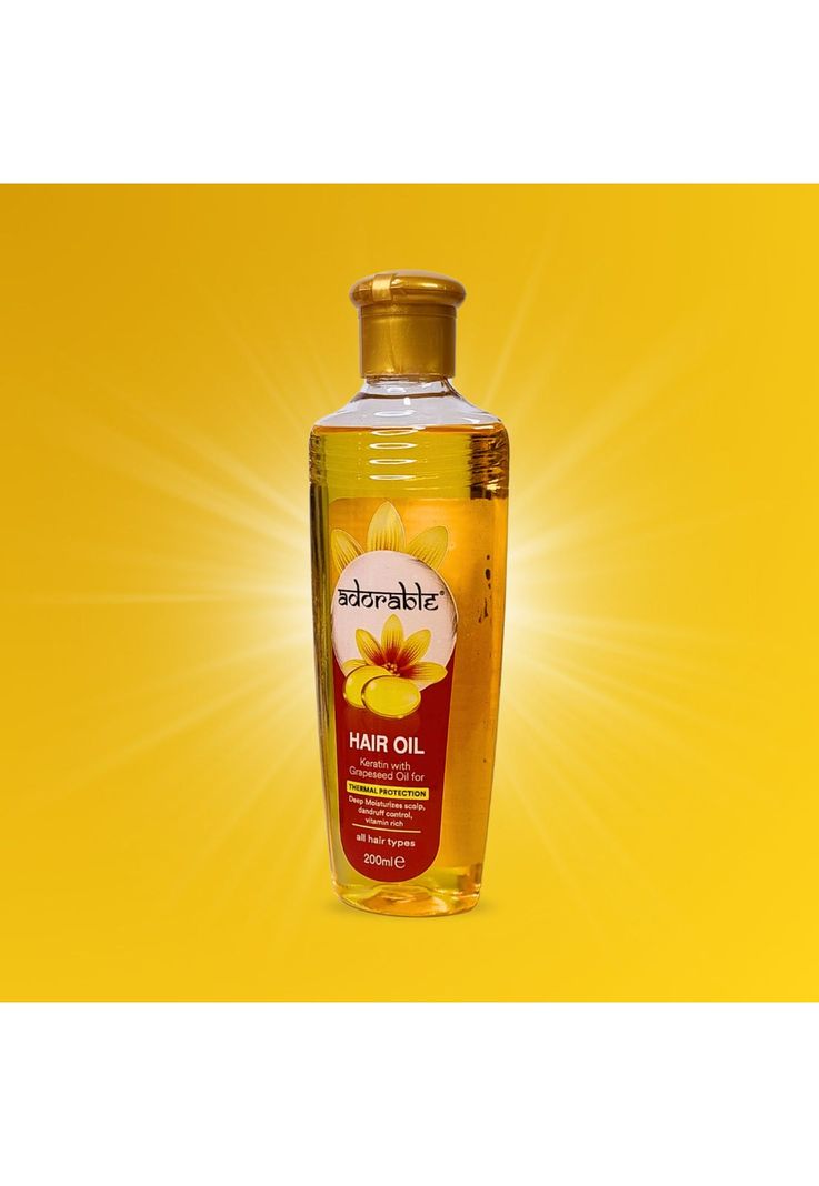 Adorable Aceite Capilar Keratina & Prot. Térmica 200 ml-1