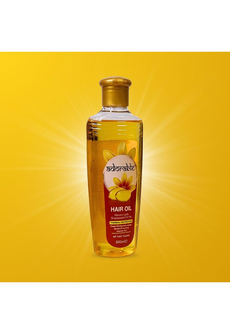Adorable Aceite Capilar Keratina & Prot. Térmica 200 ml-2
