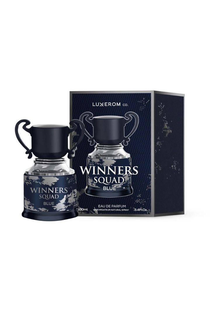 Luxerom Winners Squad Blue EDP 100 ml Transparente
