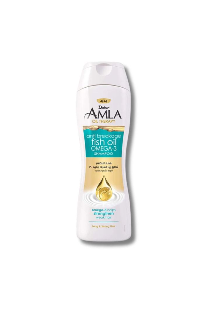 Dabur Amla Shampoo Fish Oil Omega 3 400 ml-2