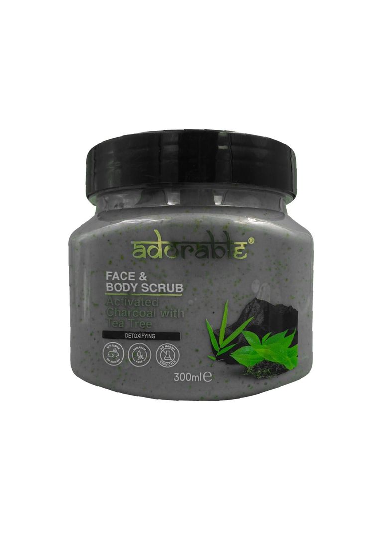 Adorable Exfoliante Carbón Activo & Árbol de Té 300 ml-0