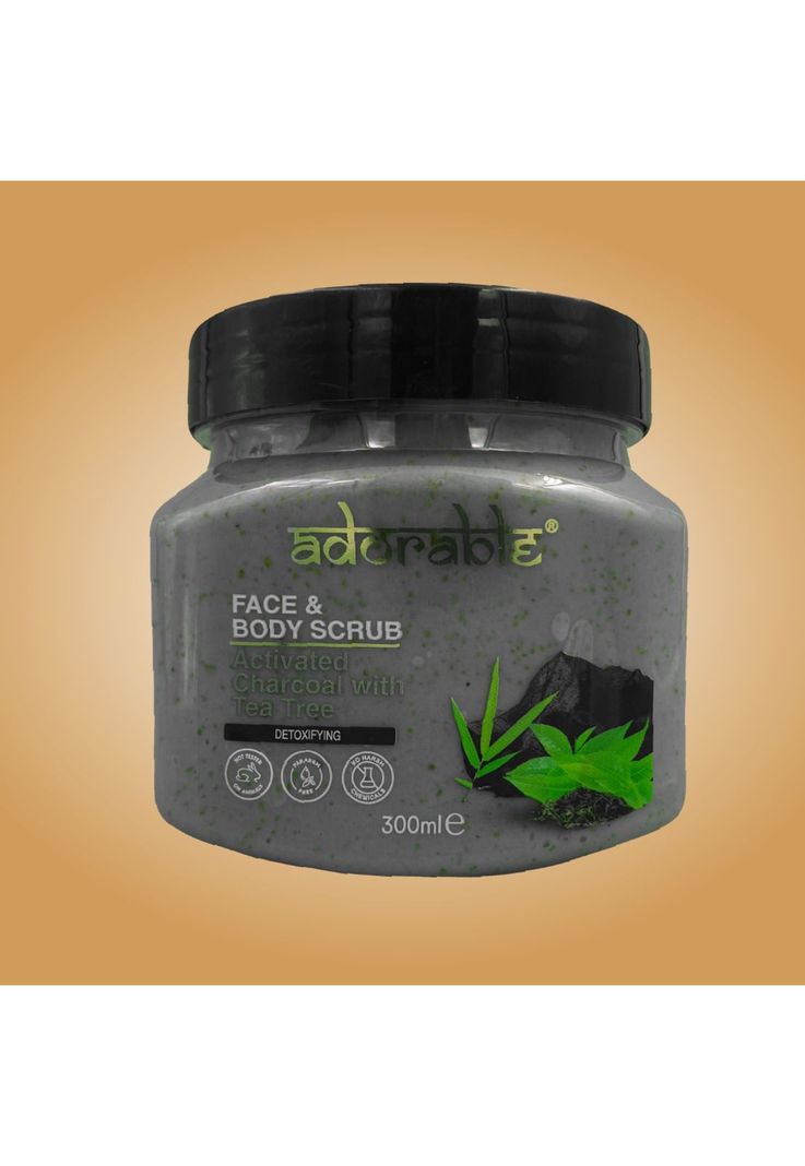 Adorable Exfoliante Carbón Activo & Árbol de Té 300 ml-1